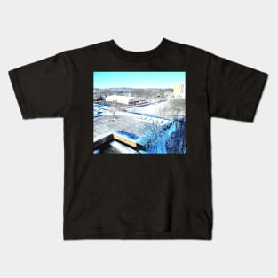 Snowfall Kids T-Shirt